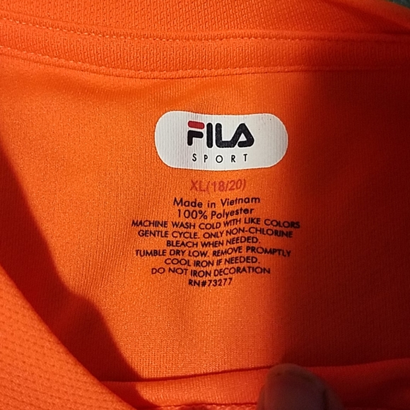 Fila sport long sleeve shirt. - Picture 2 of 5